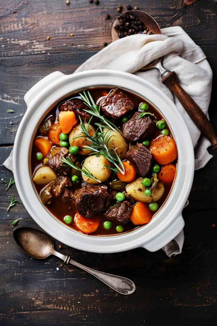 Classic Crockpot Beef Stew