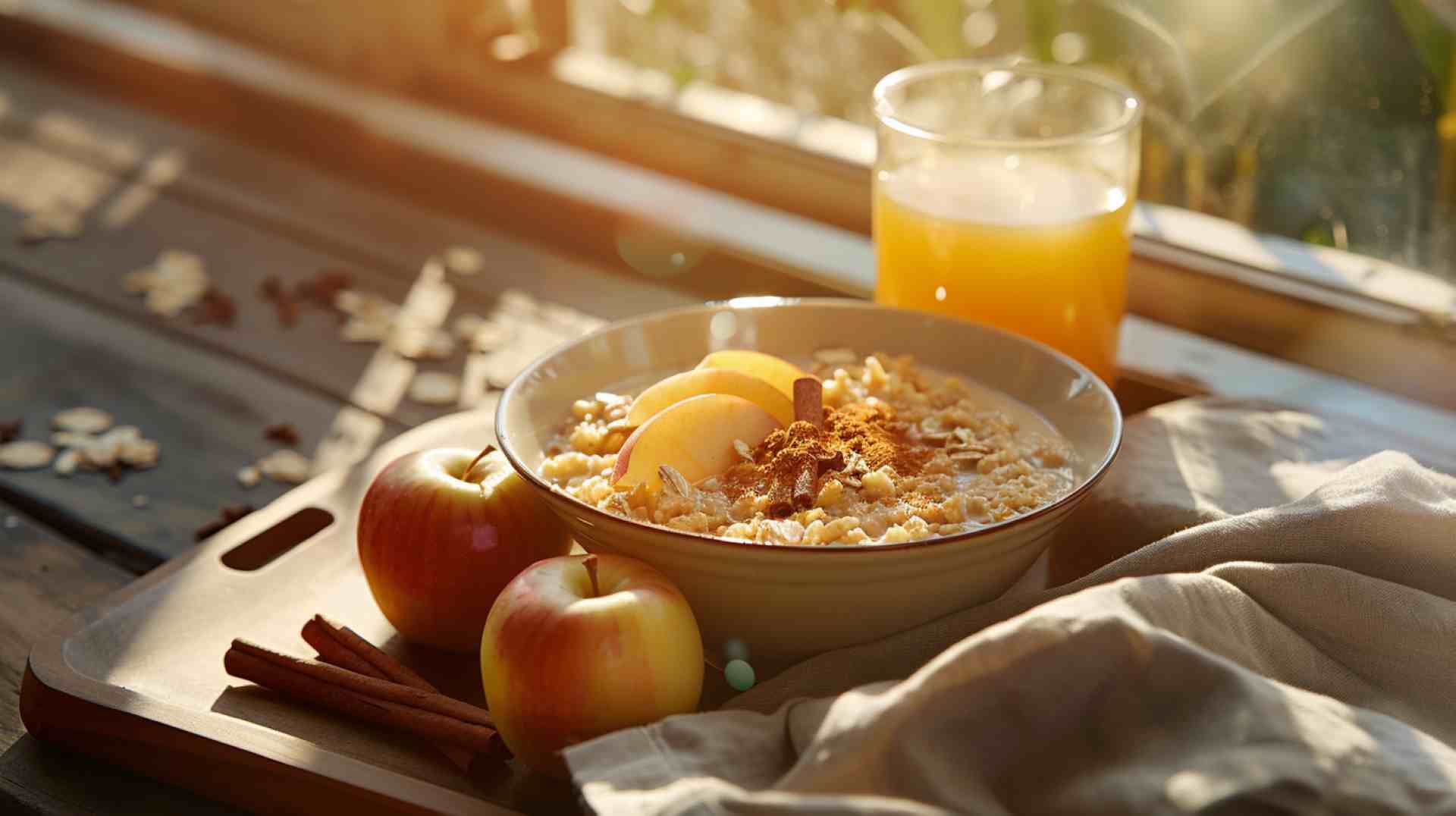 Crockpot Apple Cinnamon Oatmeal