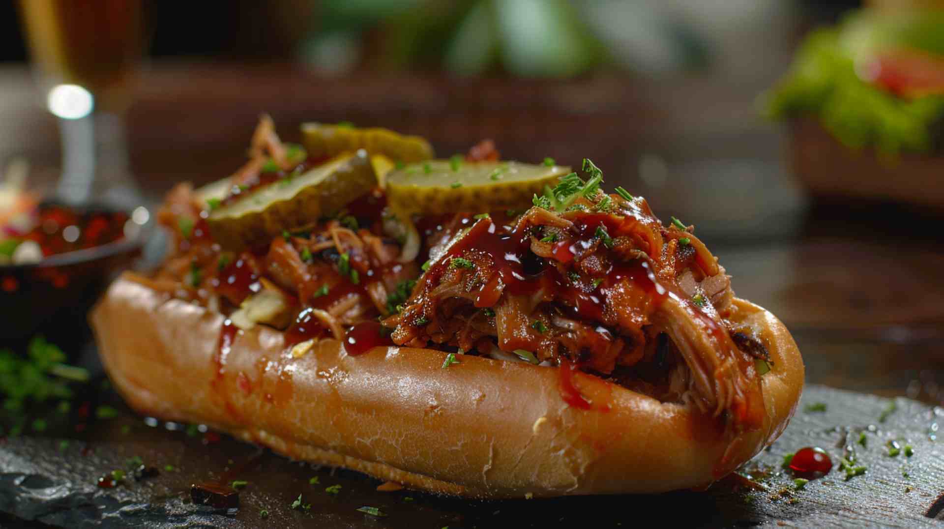 Crockpot BBQ Pulled Pork Sandwiches