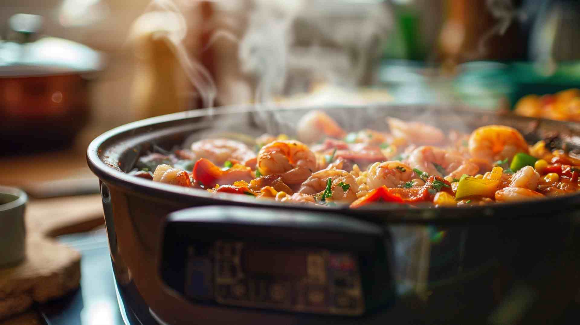 Crockpot Jambalaya with Shrimp