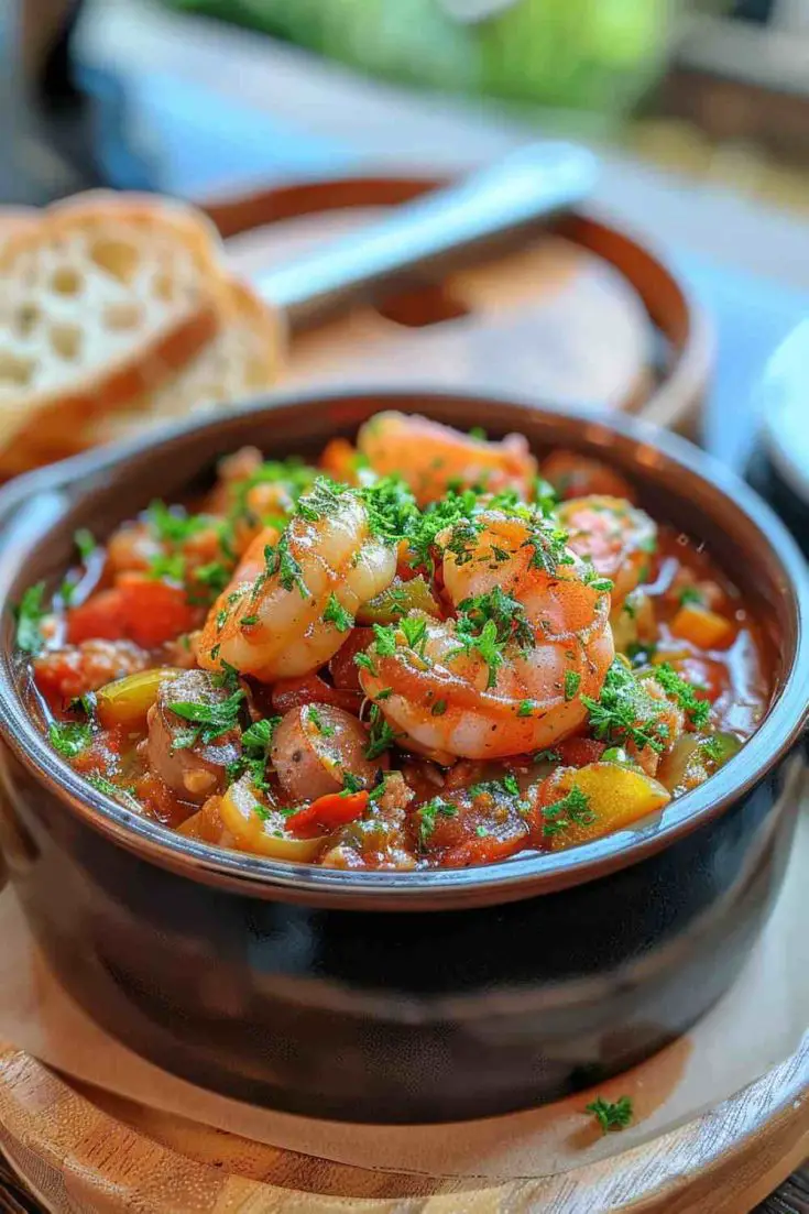 Crockpot Jambalaya with Shrimp