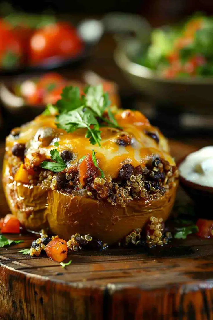 Crockpot Stuffed Bell Peppers