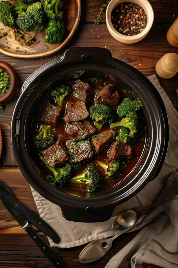 Slow Cooker Beef and Broccoli