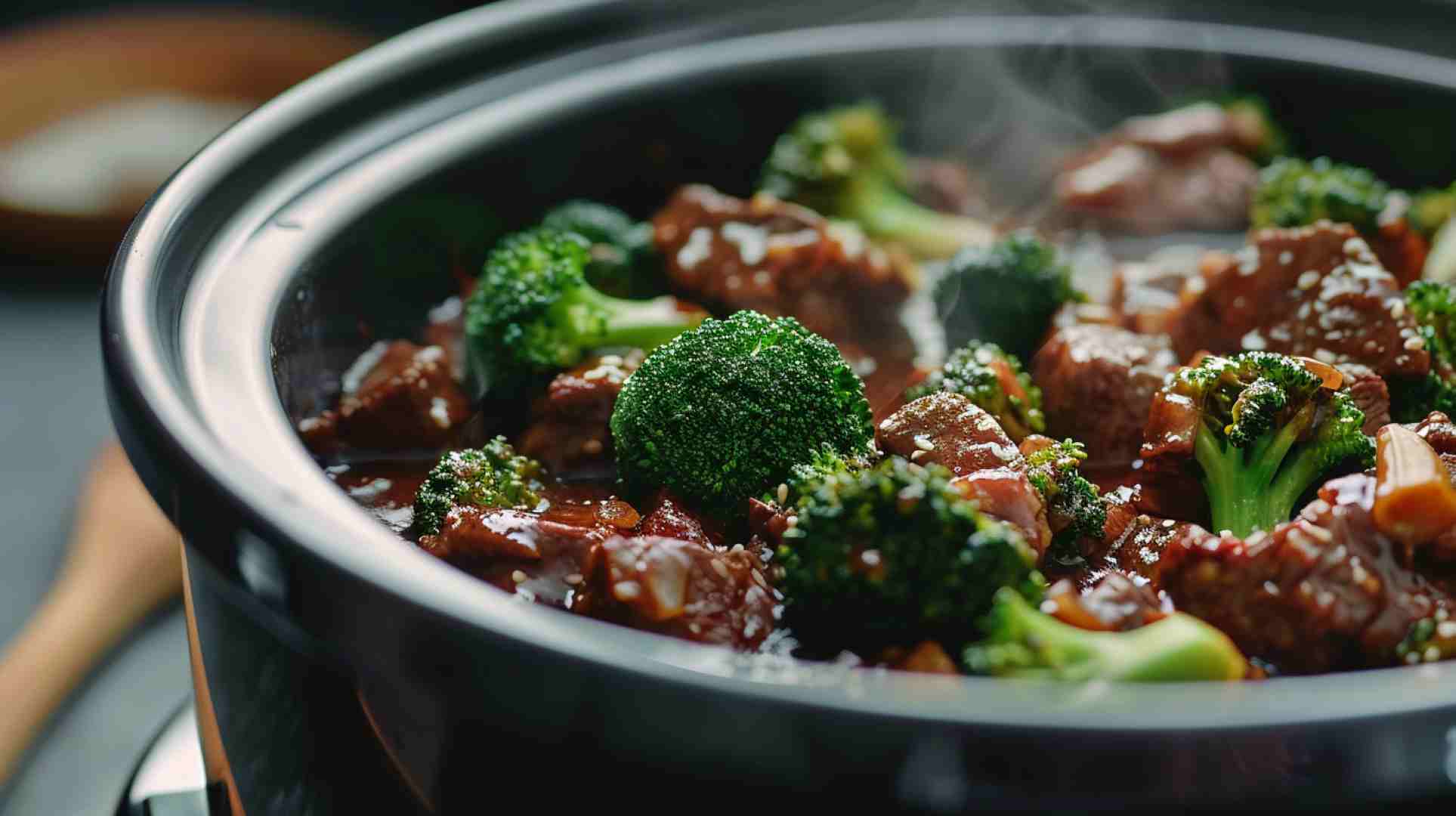 Slow Cooker Beef and Broccoli