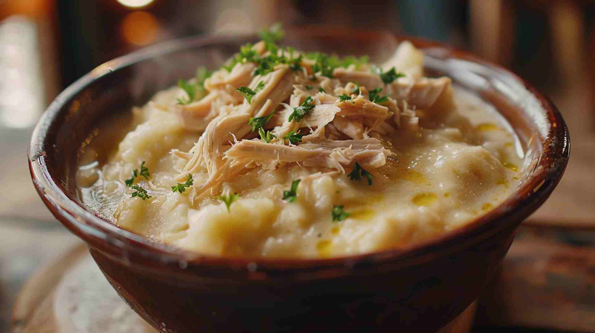 Slow Cooker Chicken and Dumplings