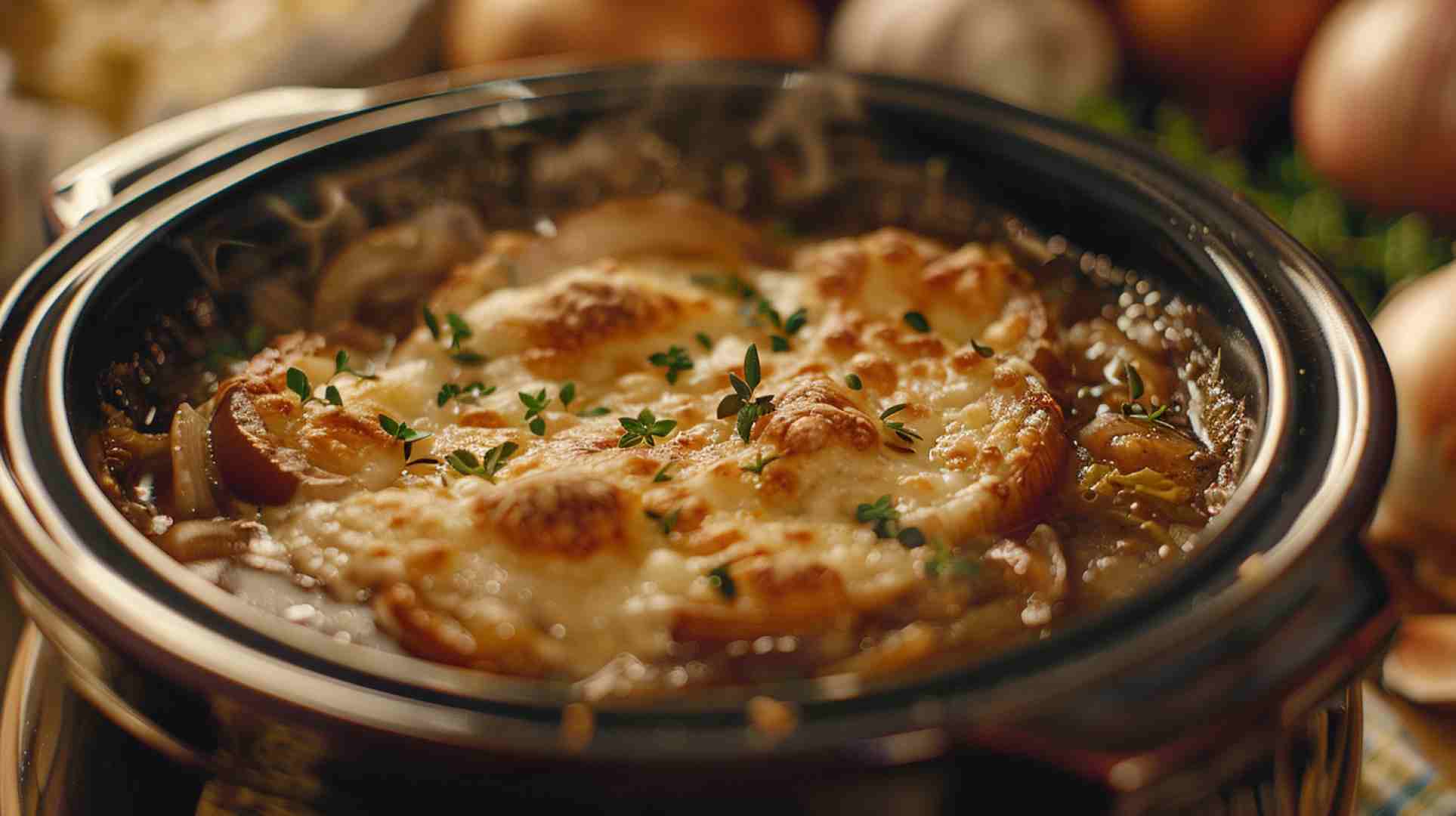 Slow Cooker French Onion Soup