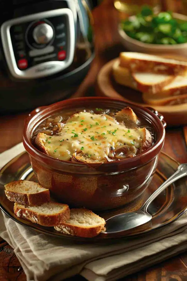 Slow Cooker French Onion Soup