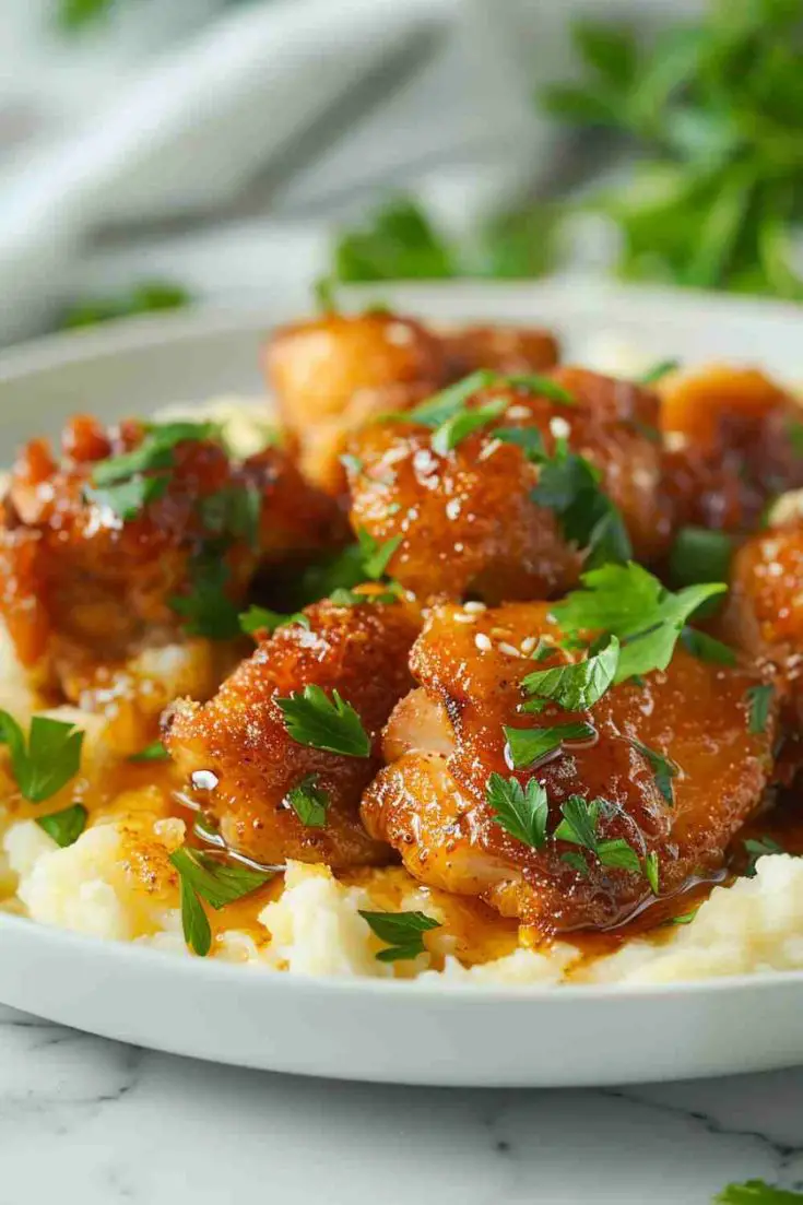 Slow Cooker Honey Garlic Chicken