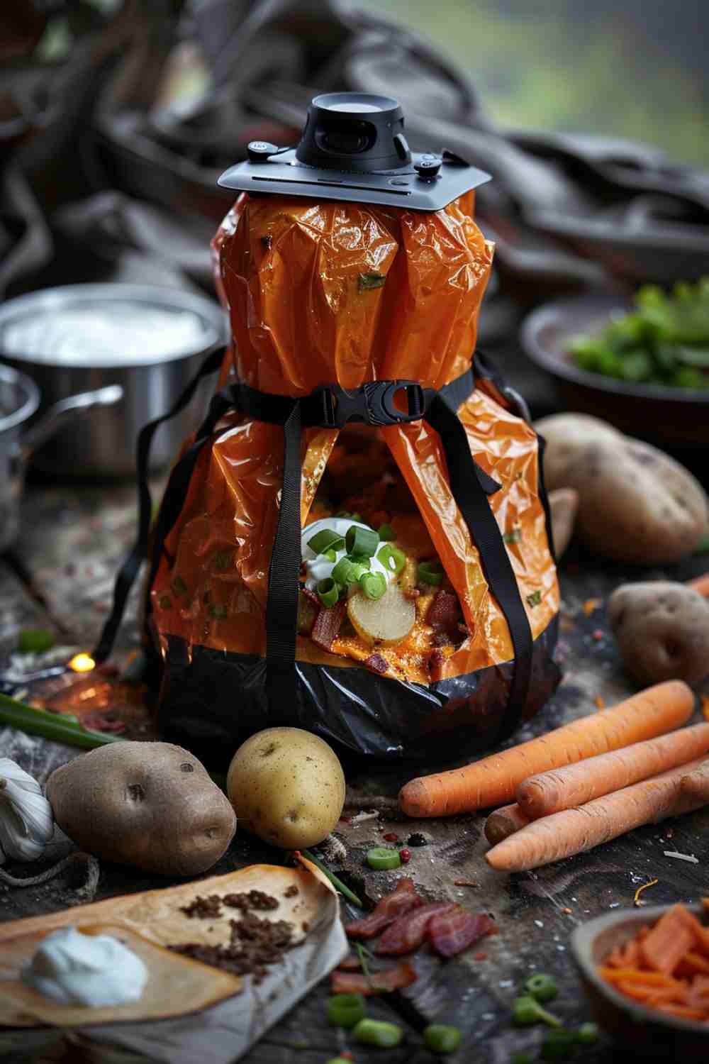 Slow Cooker Loaded Potato Soup