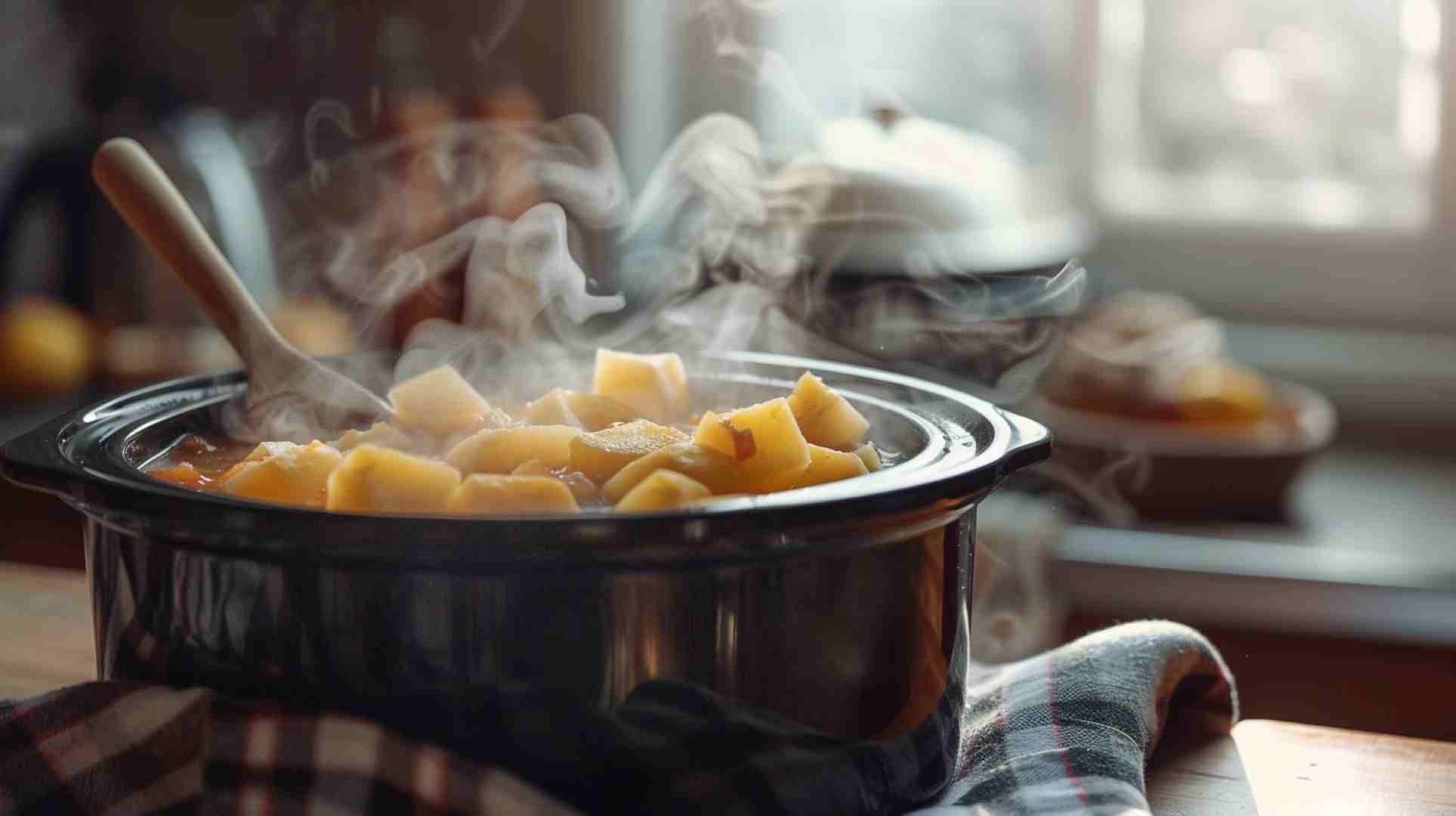 Slow Cooker Loaded Potato Soup