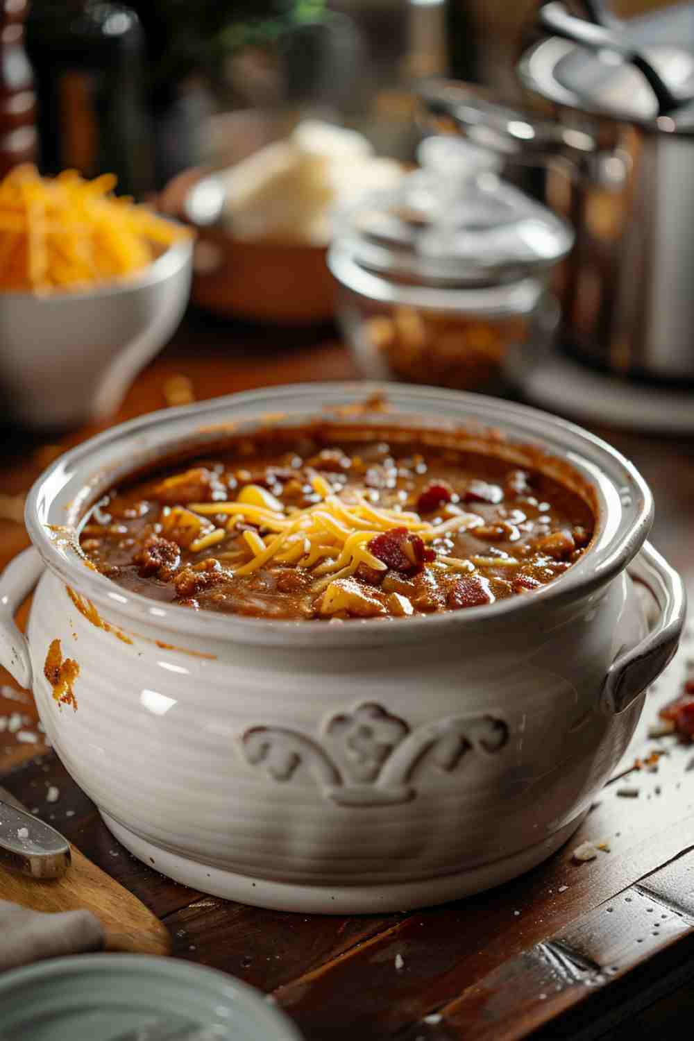 Slow Cooker Loaded Potato Soup