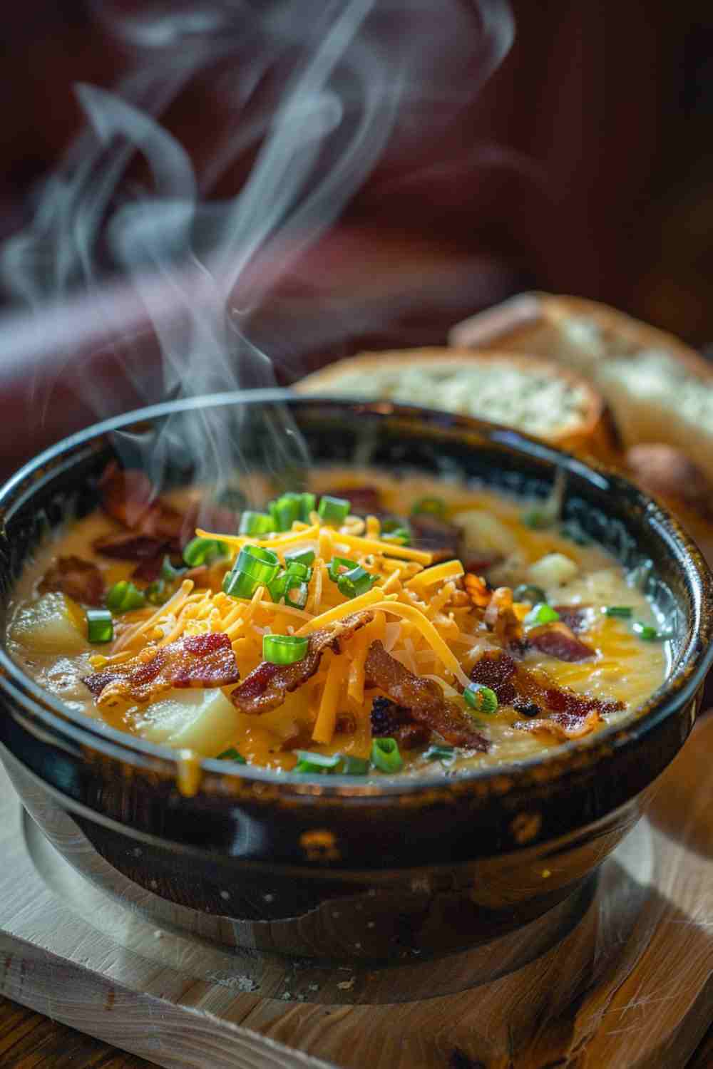 Slow Cooker Loaded Potato Soup