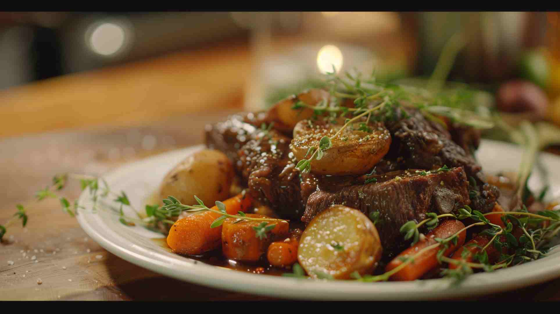 Slow Cooker Pot Roast with Vegetables