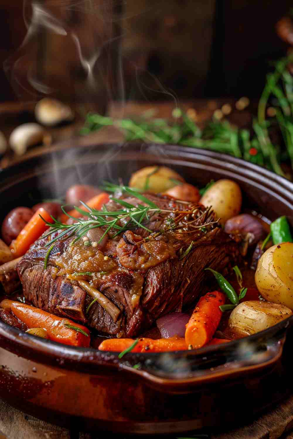 Slow Cooker Pot Roast with Vegetables