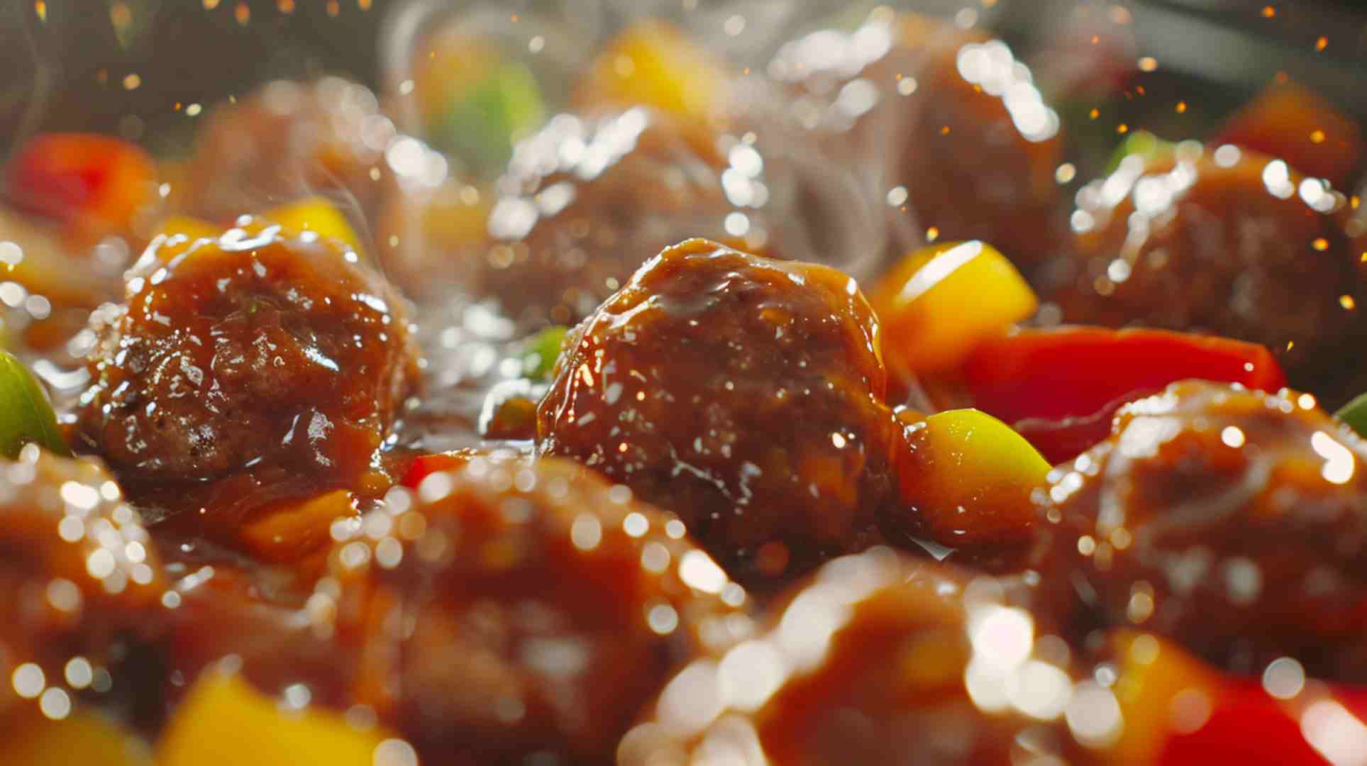 Slow Cooker Sweet and Sour Meatballs