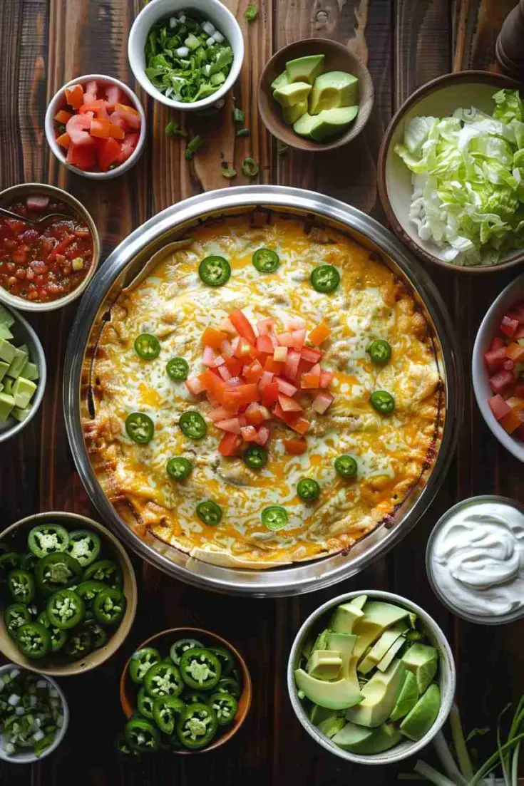 Slow Cooker Taco Casserole