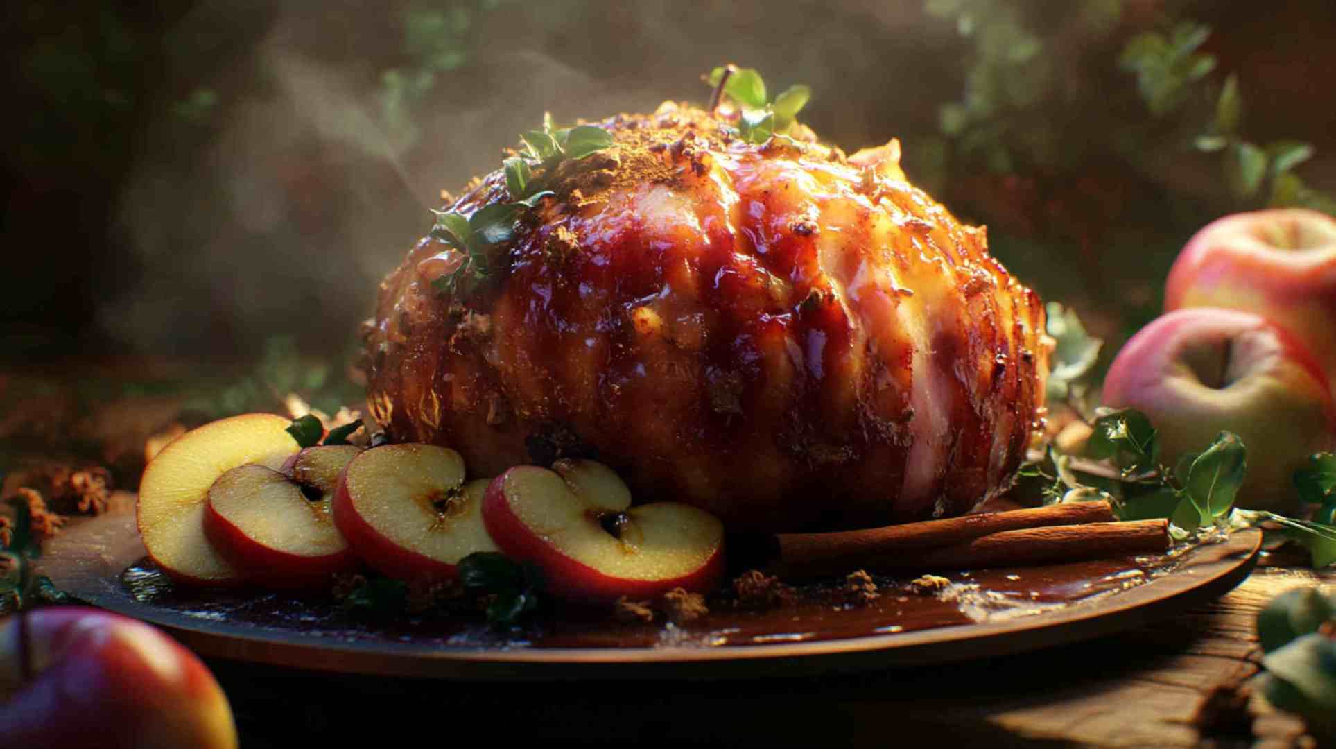 Apple Cinnamon Ham