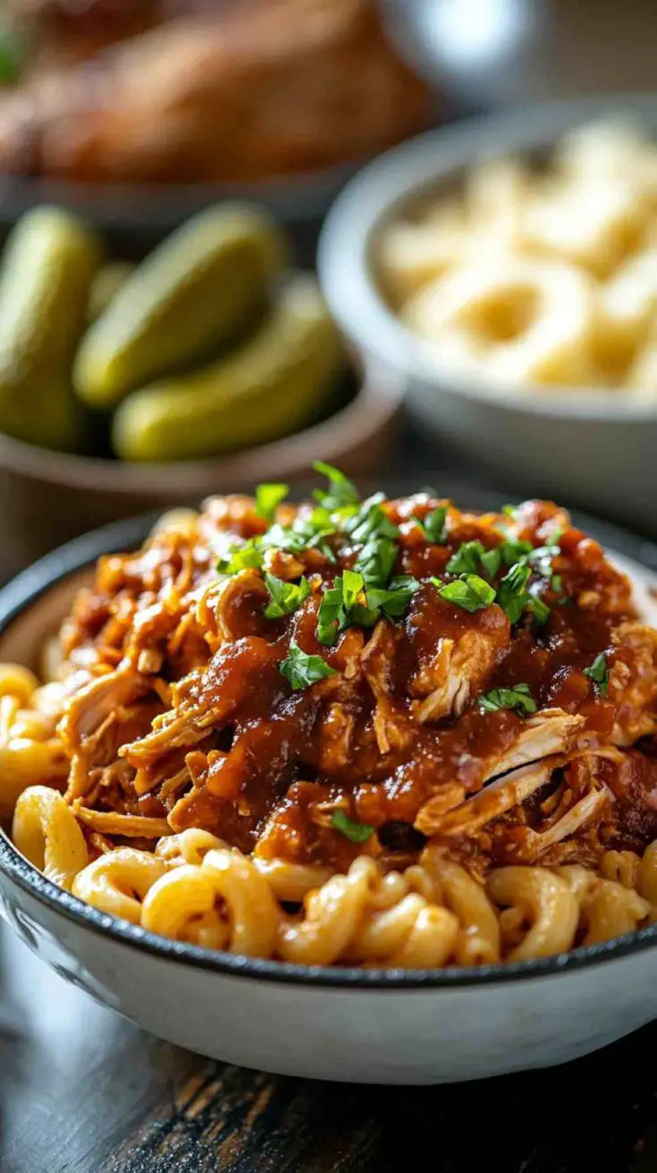 BBQ Pulled Chicken in the Slow Cooker