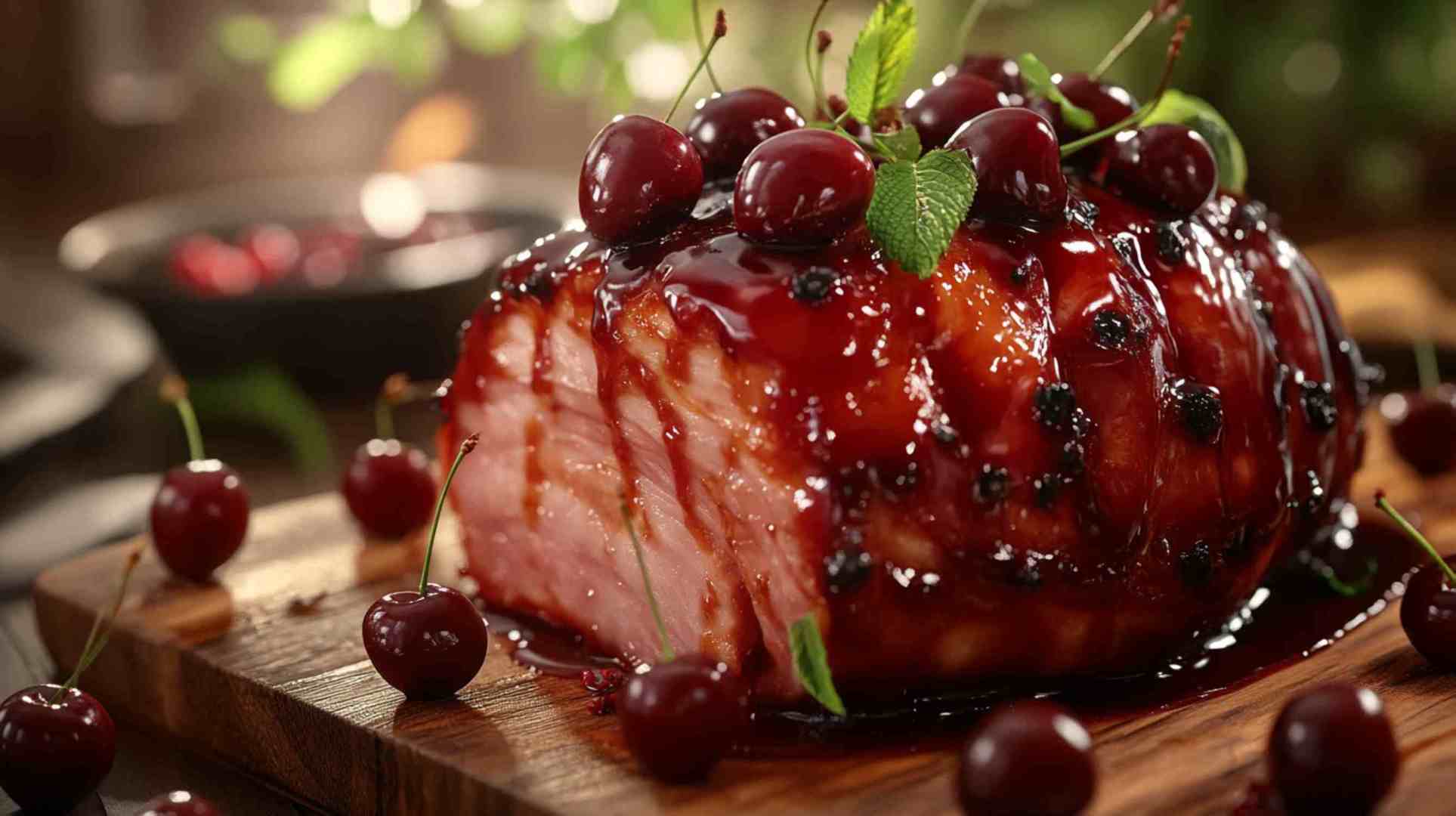 Slow Cooker Cherry Coke Ham