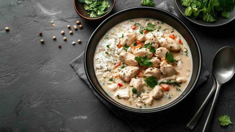 Coconut Curry Boneless Chicken Breast Slow Cooker Dish