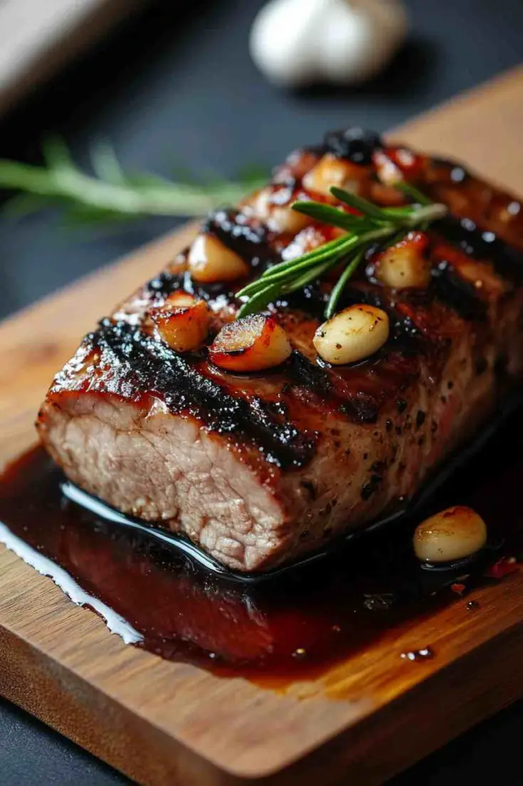 Crock Pot Brown Sugar Balsamic Pork Loin