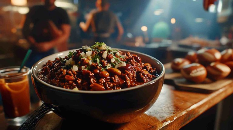 Game Day Crockpot Chili Crowd-Pleasing Favorite