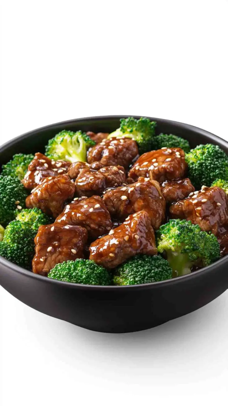 Slow Cooker Honey Garlic Ginger Beef with Broccoli