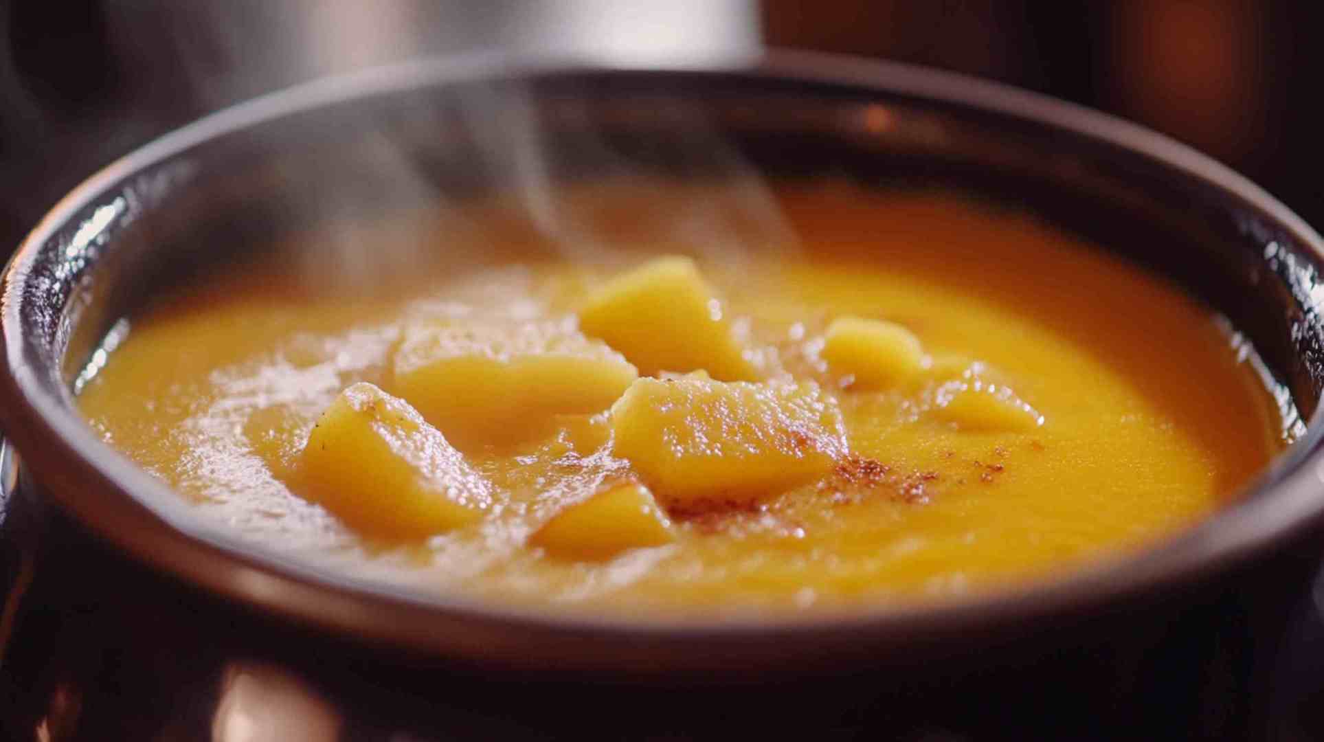 Slow Cooker Butternut Squash and Apple Soup