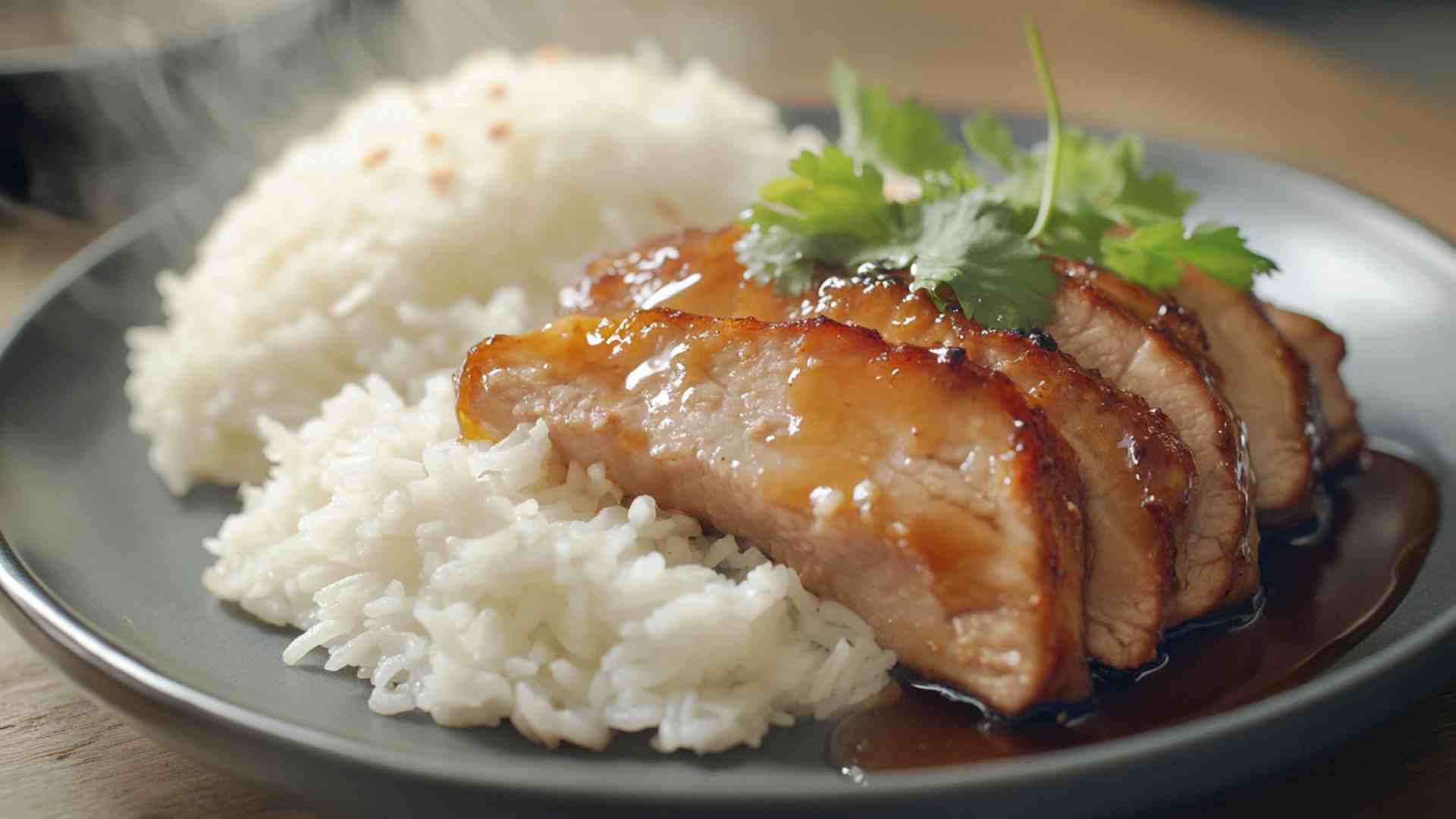 Slow Cooker Honey Garlic Pork Loin