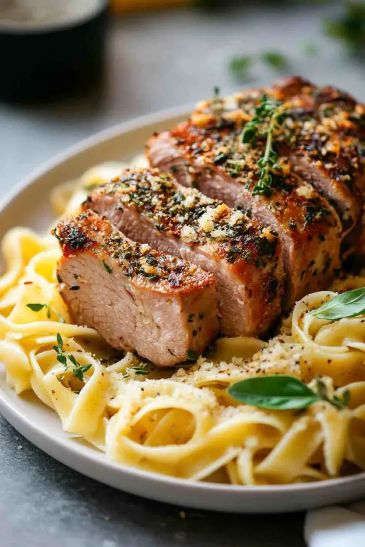 Slow Cooker Italian Herb Pork Loin