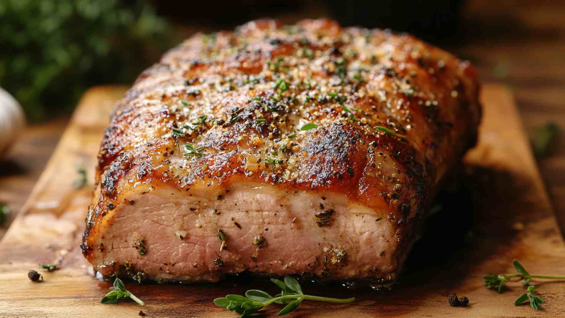 Slow Cooker Italian Herb Pork Loin