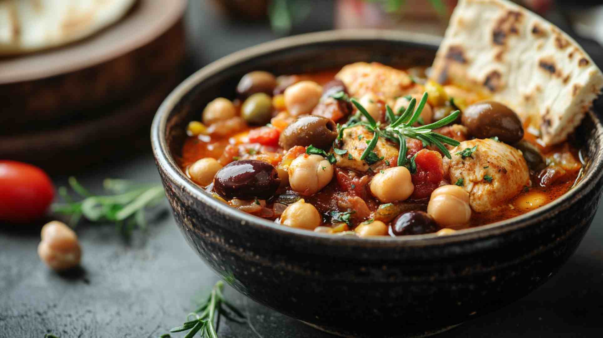 Slow Cooker Mediterranean Chicken Stew