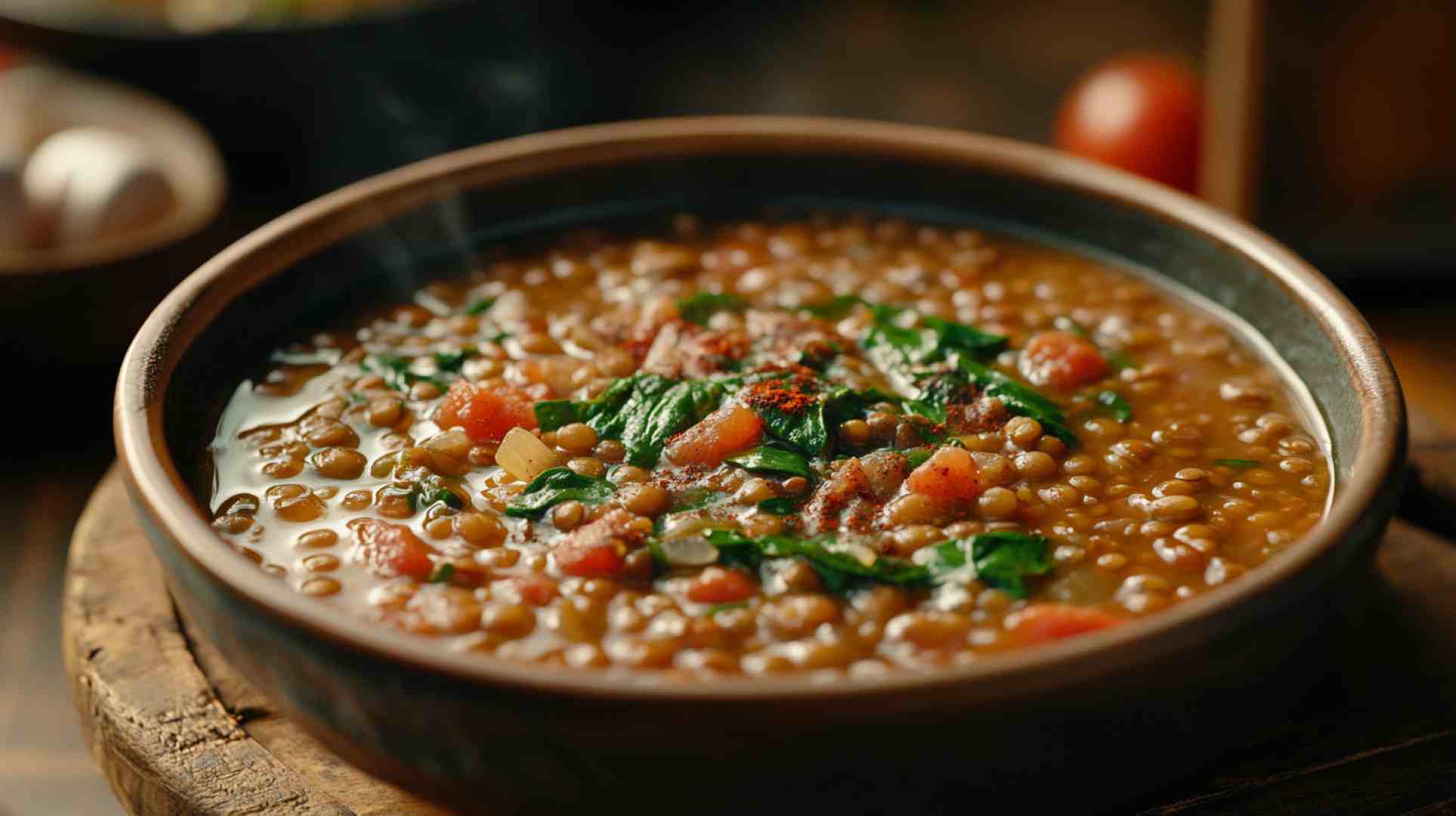 Slow Cooker Mediterranean Lentil Soup