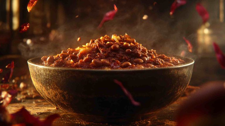 Smoky and Spicy Crockpot Chili Delight