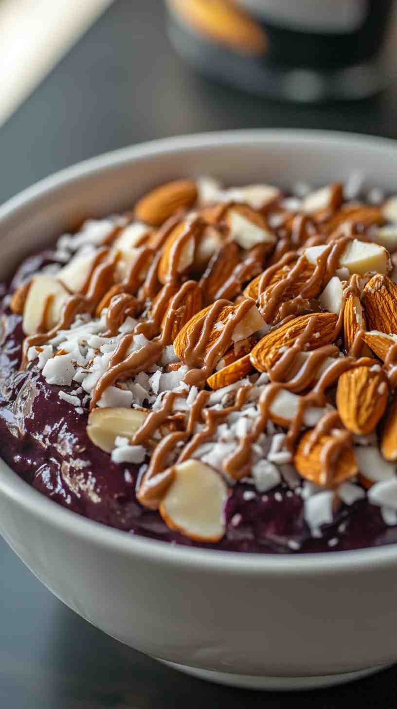 Almond Joy Acai Bowl