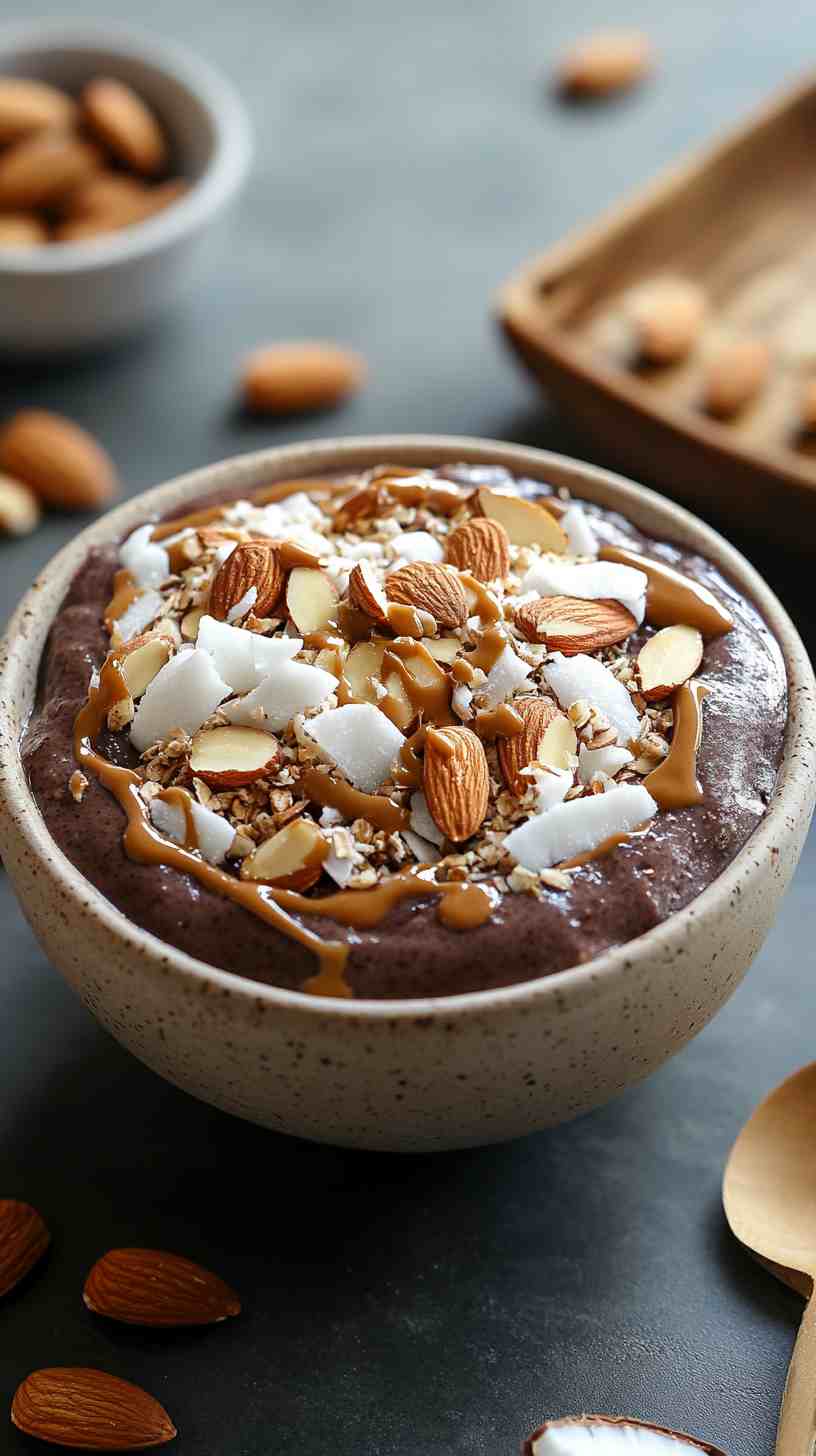 Almond Joy Acai Bowl