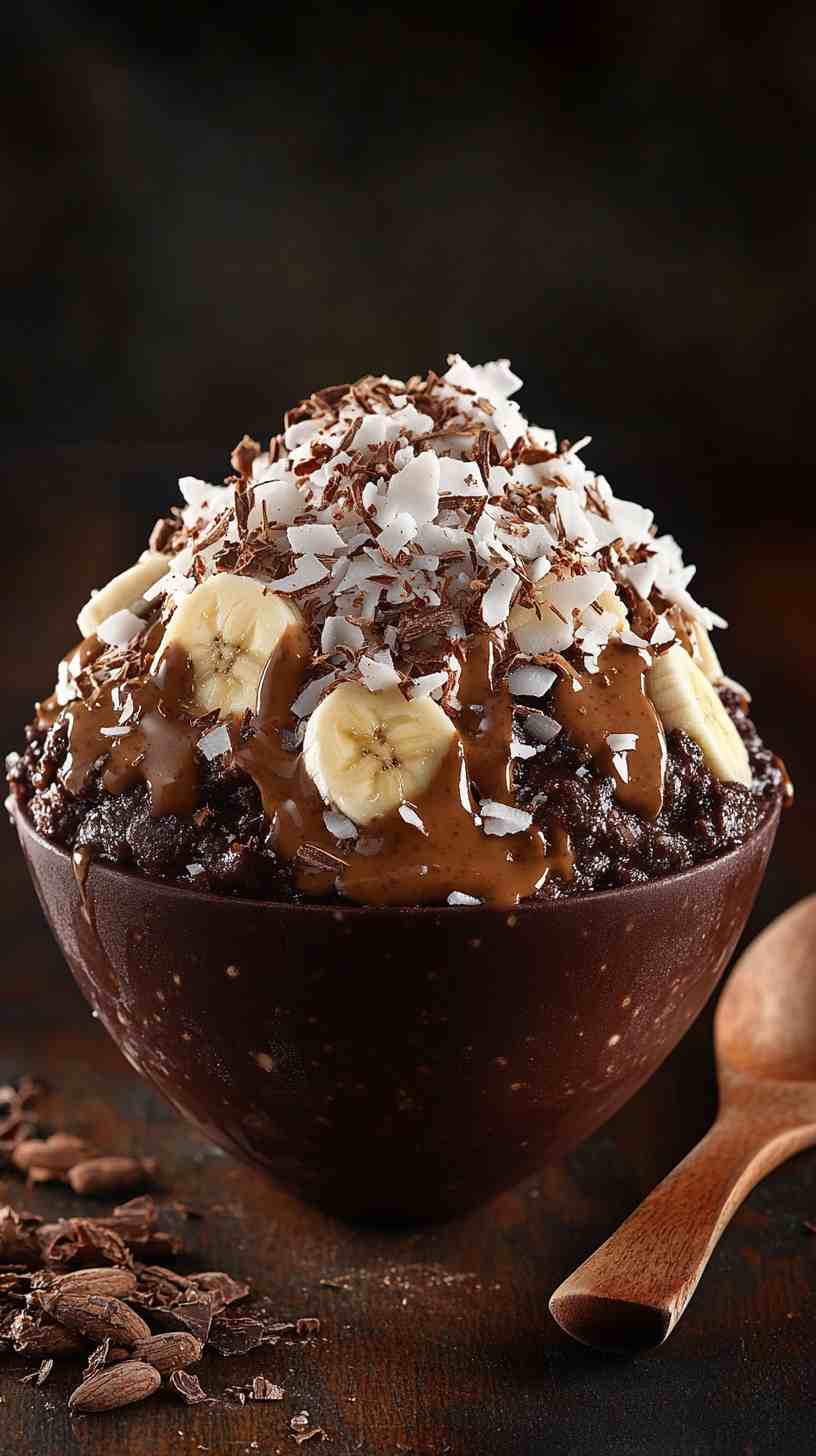 Almond Joy Acai Bowl