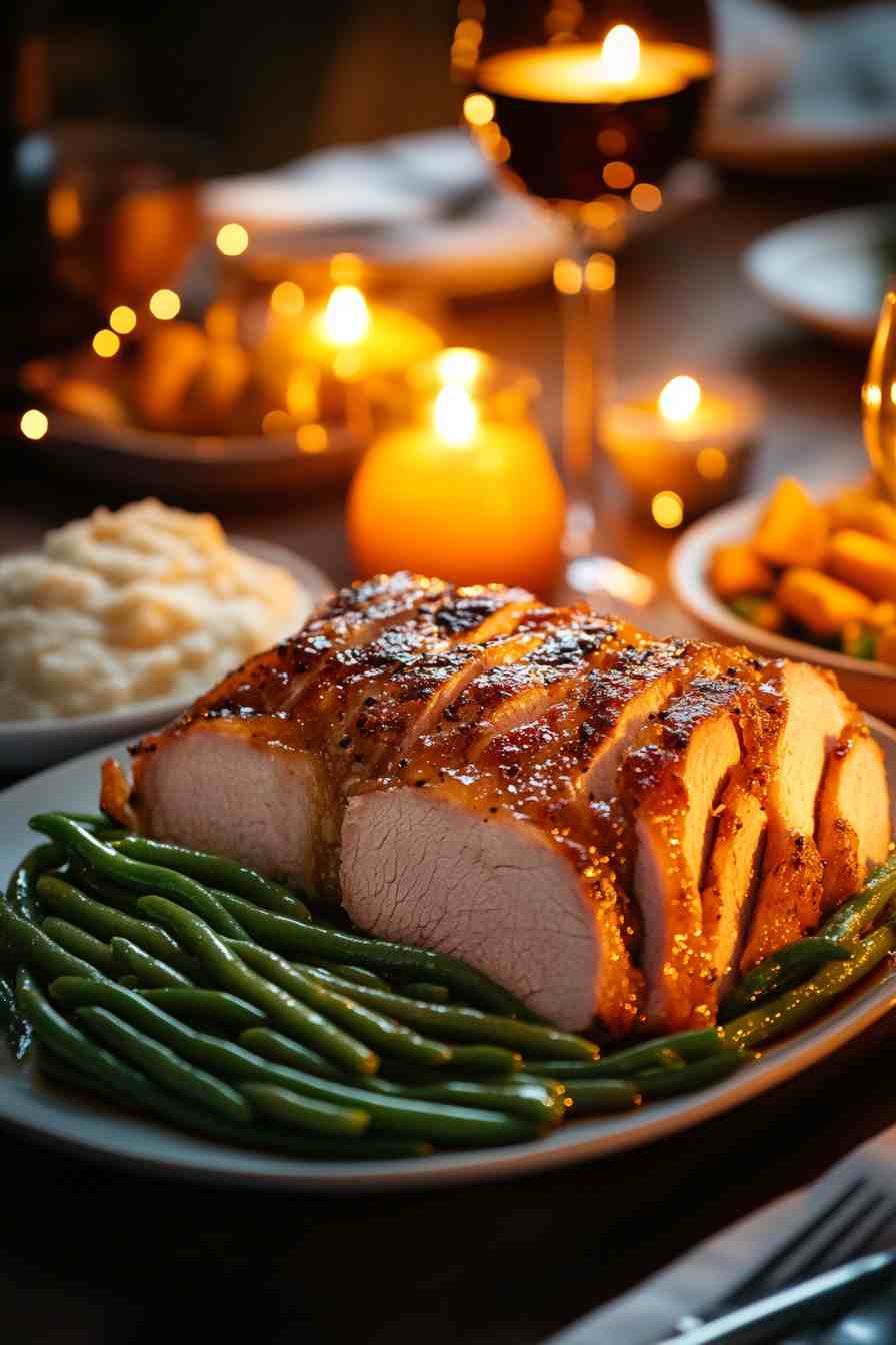 Apple Cider Glazed Boneless Pork Loin Apple Cider Glazed Boneless Pork Loin
