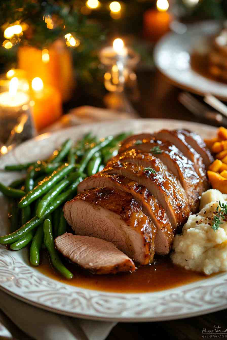 Apple Cider Glazed Boneless Pork Loin Apple Cider Glazed Boneless Pork Loin