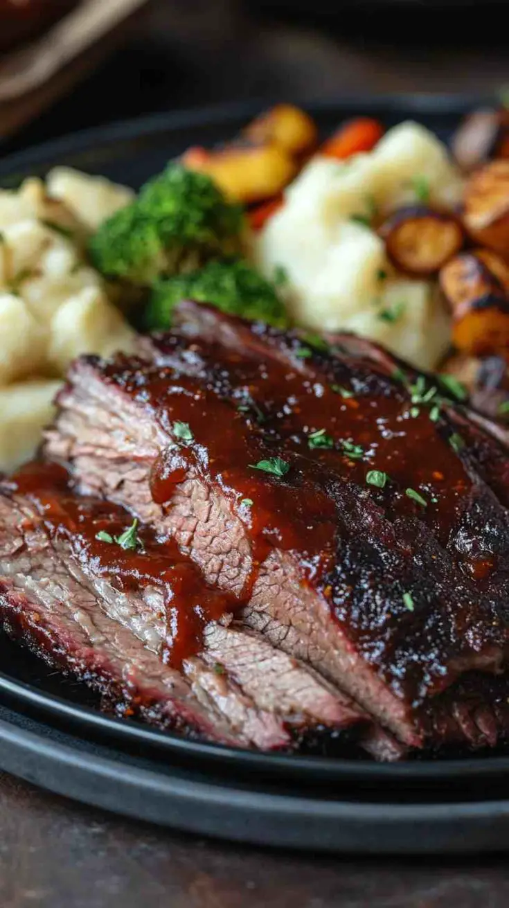 Slow Cooker BBQ Brisket