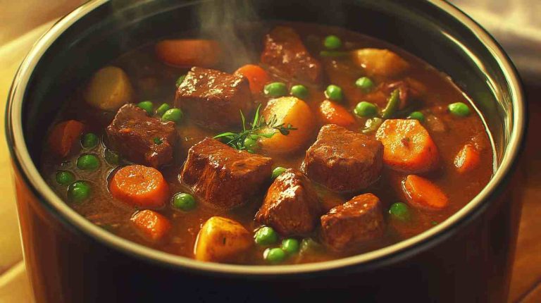Slow Cooker Beef and Vegetable Stew