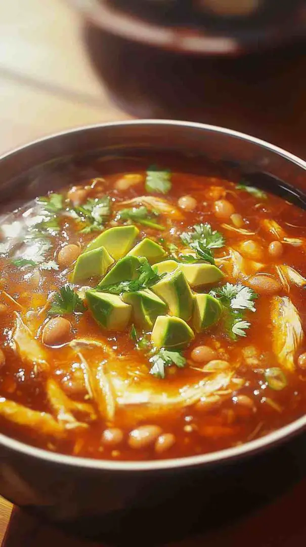 Chicken Enchilada Soup