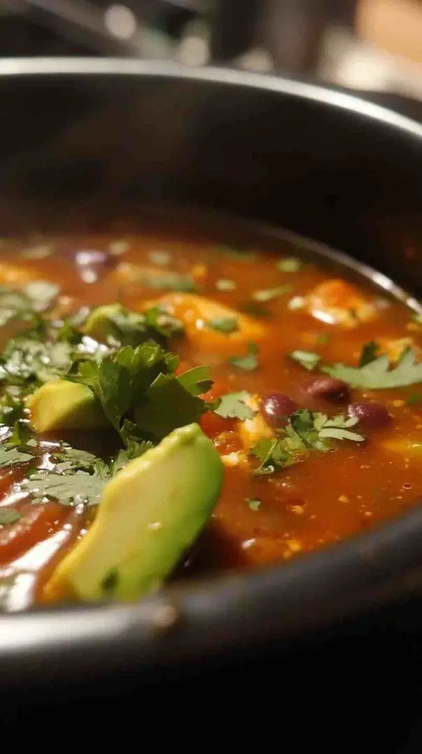 Chicken Enchilada Soup