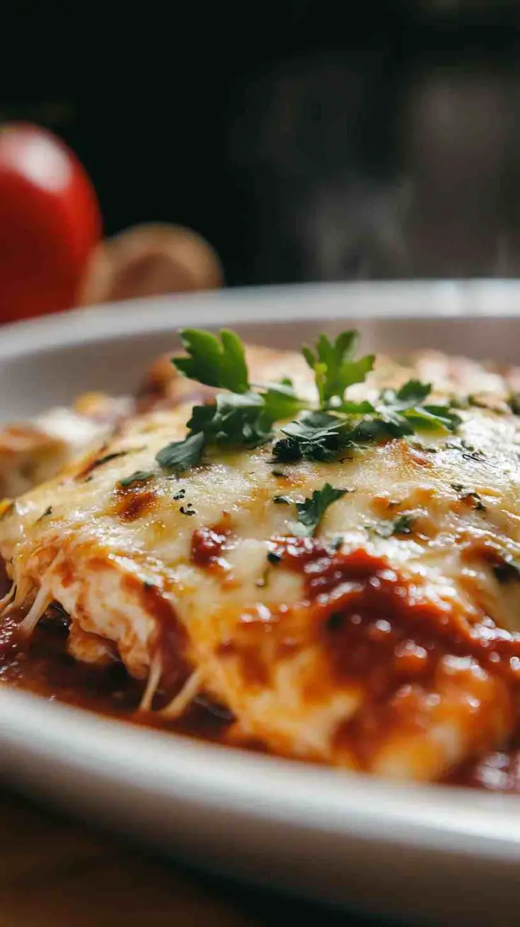 Slow Cooker Chicken Parmesan