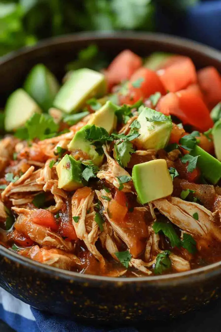 Cilantro Lime Boneless Chicken Slow Cooker Fiesta