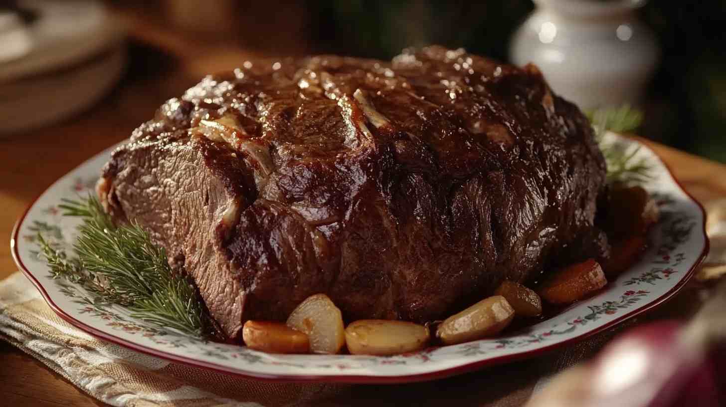 Classic Slow Cooker Beef Roast with Vegetables