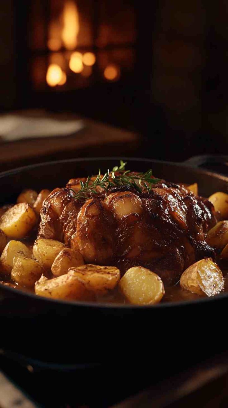 Classic Slow Cooker Pot Roast with Gravy