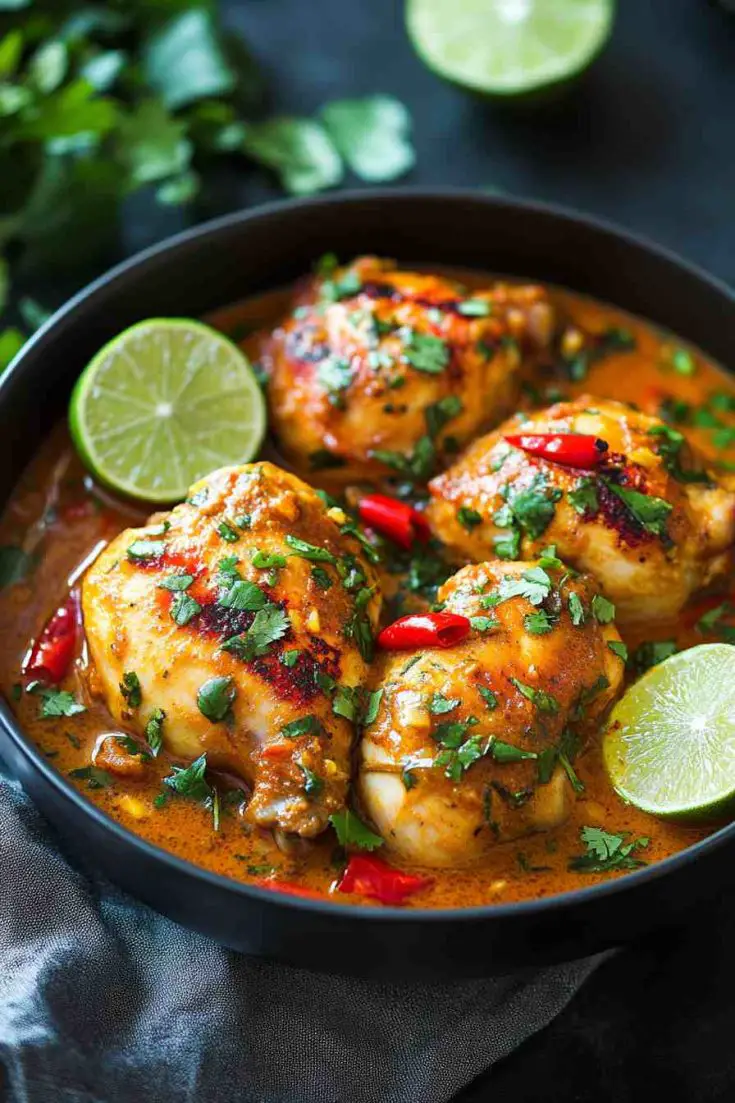 Coconut Curry Crock Pot Boneless Skinless Chicken Thighs