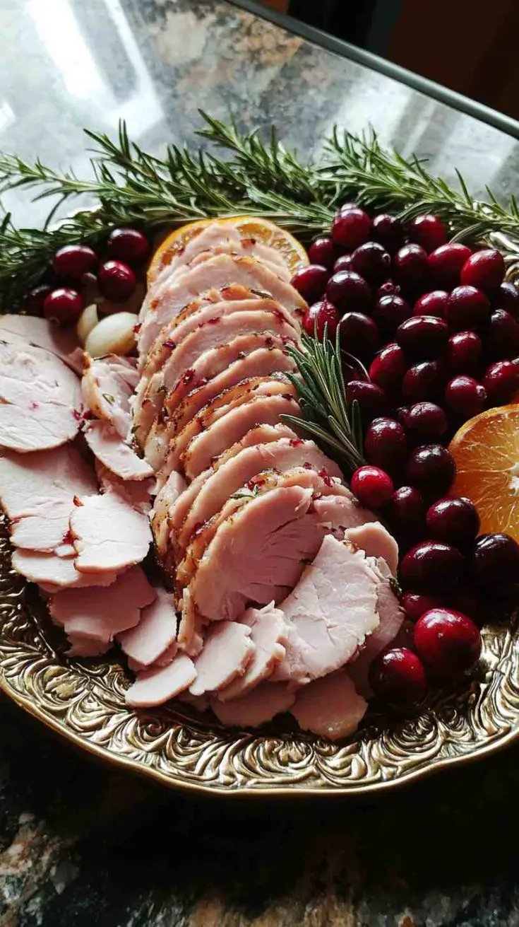 Cranberry Orange Ham