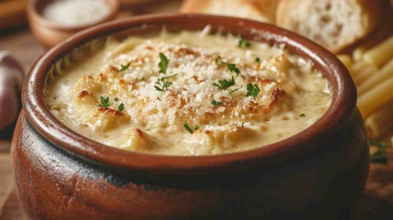 Slow Cooker Creamy Chicken Alfredo
